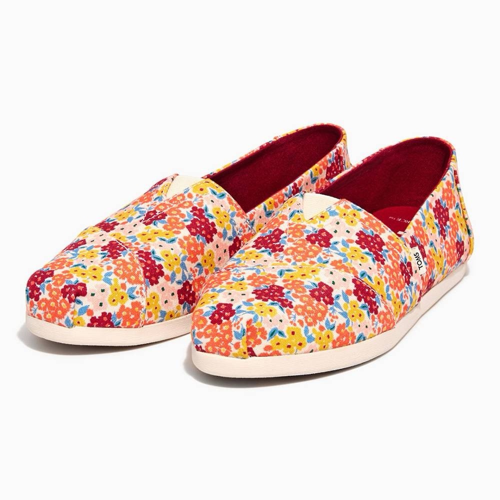 Toms x Paper Source  Ditzy Floral Espadrilles